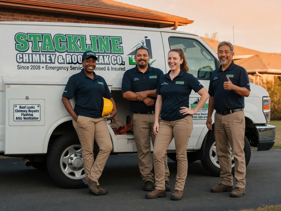 Chimney flashing repair company in Crum Lynne, PA